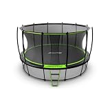 JumpFlex Hero 15' Round Outdoor Trampoline Set